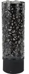 Infraworld Atlas Round Black finnischer Saunaofen 9 kW schwarz inkl. Saunasteine