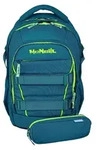 McNeill Schulrucksack LUCA 2:0 School Backpack Petrol & Light Green - Petrol