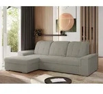 MKS MEBLE Sofa mit Schlaffunktion - Ecksofa mit Schlaffunktion und Bettkasten -...