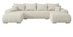 MIRJAN24 Ecksofa Ubo U mit Bettkasten und Schlaffunktion, Seite universal,