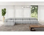 ALTDECOR Modulares Sofa Ecksofa in L-Form - Mende-L3 - 380x190x70 cm Hellgrau...