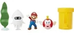 Nintendo Super Mario 5er Figuren Set Underwater Diorama, 6,5 cm - Gelb