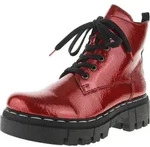 Rieker Biker Boots - Fire Kunstleder Gr&ouml;&szlig;e: 36 Weite: Normal - Rot - 36