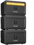 Powerness Balkonkraftwerk Speicher, 6144Wh Growatt NOAH 2000 x3 mit 1800W