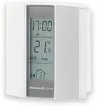 Honeywell Home T136C110AEU T136: Programmierbarer Thermostat, wei&szlig; - Wei&szlig;