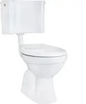 Belvit WC Set Taharet Bodenabgang mit Bidet Funktion, Softclose Sitz und Eck