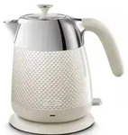 Elektrokanne Delonghi KBL2001.W Luminosa Twill White, 2000 W, 1,7 L - Wei&szlig;