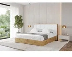 ALTDECOR Polsterbett mit Bettkasten - ENZO7 - 180x200 - Bett ohne Matratze,