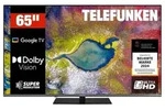 Telefunken D65U980B2CW 65 Zoll Fernseher Google TV 4K UHD Smart TV HDR Dolby...