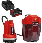 EINHELL Akku-Klarwasserpumpe GE-PP 18 RB Li + Starterset