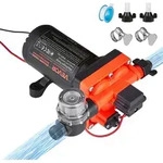 VEVOR Membranpumpe, 12 V DC, 18,9 L/min, selbstansaugende...