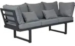 LC Garden &raquo;Bondino&laquo; Living Multifunktionssofa 3er Sofa anthrazit inkl. 2x