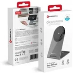 Forcell F-Energy, Drinnen, USB, Kabelloses Aufladen, 1,5 m, Schwarz, Grau -