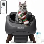 CATLINK OPEN-X Selbstreinigende Katzentoilette XXL, Neu offenes Design, 5 GHz...