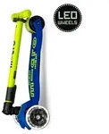 Micro Maxi Micro &ndash; faltbar, LED, Blau, Orange, Gelb, Neon - Blau/Orange/Gelb