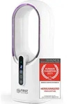 TZS First Austria Mini Tischventilator ohne Rotor, Akku betrieben, 3 Stufen,