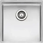 REGINOX Edelstahlsp&uuml;le NEW YORK 40x40 KG-CC ab Schrankbreite 50 cm /...