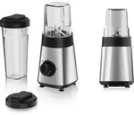 alpina Smoothie Maker Mixer 300W - Inkl. Smoothie Becher 300ml und 600ml - 2