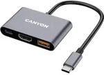 Canyon DS-4, USB Typ-C, HDMI, USB 3.2 Gen 2 (3.1 Gen 2) Type-A, USB 3.2 Gen 2 (3.1