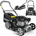 MASKO&reg; Benzin Rasenm&auml;her 5in1 Radantrieb EasyClean Reinigungsfunktion...