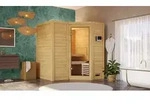 Karibu Sauna Innensauna Sahib 1 Eckeinstieg ohne Zubeh&ouml;r 193x184x208 cm ohne