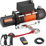 VEVOR Elektrische Seilwinde, 5400 kg, 12 V DC LKW-Winde mit &Phi;9,1mm x 23m