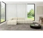 ALTDECOR Modulares Sofa Ecksofa in L-Form - Lizur-L1 - 285x160x70 cm Beige...