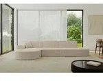 ALTDECOR Ecksofa in L-Form MARI-L2 - 328x171x79,5 cm Dunkelbeige - Corner Sofa...