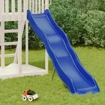 vidaXL Kinderrutsche Blau 210x40 cm Polypropylen - Blau