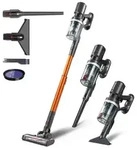 KLAMER Akku Staubsauger, 2-in-1 Staubsauger kabellos & Handstaubsauger,...