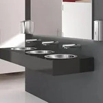 Delabie Elektronische Mischbatterie TEMPOMATIC MIX 4 220 mm - Silber