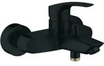 GROHE Einhand-Wannenbatterie Eurosmart Wandmontage matt black - Schwarz