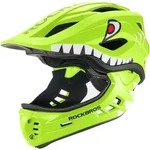 Rockbros TT-32003 Shark Kinder Fahrradhelm mit Kinnschutz Gr&ouml;&szlig;e S Gr&uuml;n -...