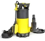 Wiltec 3 in 1 Flachsauger Tauchpumpe 750 W, Schmutzwasserpumpe 14000 l/h,