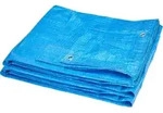 Garronda Abdeckplane wasserdicht, mit &Ouml;sen &ndash; 8x10 m 60 g/m2&ndash; leichte...