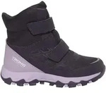 Viking Track Warm WP 2V M&auml;dchen Wasserdichte Winterstiefel mit Warmfutter Aubergine,