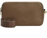 Seidenfelt Bjuv - Umh&auml;ngetasche 24 cm (olive/gold) - Gr&uuml;n
