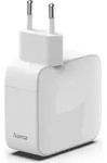 Hama 00200025 Schnellladeger&auml;t 65W PD GaN, 2x - Wei&szlig;