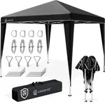 CASARIA&reg; Pavillon Capri 3x3m Pop-Up UV-Schutz 50+ Wasserdicht Winterfest mit...
