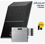 2700 Watt, Bifazial Komplettset, Balkonkraftwerk, Zendure Solarflow 2400 Pro,