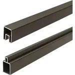 TeJe ECOSTECK Abschlussleisten-Set 1800 mm Anthrazit - Grau
