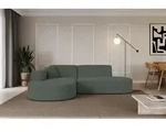 ALTDECOR Ecksofa in L-Form MARI-L1 - 243x171x79,5 cm Gr&uuml;n - Corner Sofa Bett