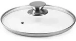 Ibili Rostfrei Knauf Glas Topfdeckel 32 Cm Silber Silber One Size - Silber