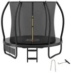 Zelsius Trampolin Schwarz &Oslash; 228 cm f&uuml;r den Outdoor-Bereich, Trampolin Outdoor...