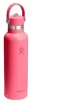 HYDRO FLASK 21 OZ Standard Flex Straw Cap Trinkflasche pink 621 ml - Rosa