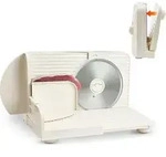 VEVOR Allesschneider Fleischschneider 180 W elektrische Aufschnittmaschine mit...