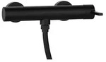 Sapho ICONIC Wand-Duscharmatur, Schwarz matt - Schwarz