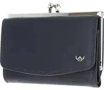 Golden Head Polo Geldb&ouml;rse RFID Leder 12 cm - Dunkelblau