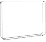 vidaXL Kaminholzregal 200x25x150 cm Stahl verzinkt - Silber