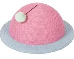 Europet Bernina Kratzbobjekt Saturn Scratch rosa, Ma&szlig;e: 40 x 40 x 17 cm - Rosa